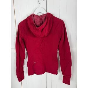 Lululemon Women's Red Nylon Track Jacket Size 6 NWOT